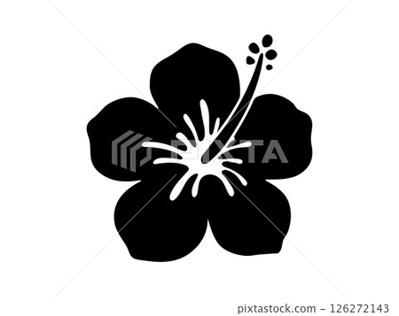 芙蓉平面設計圖標矢量圖 126272143
