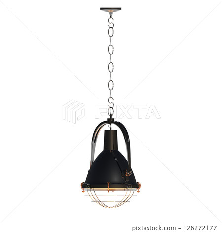 chandelier on the ceiling isolated on transparent background, hanging lamp, pendant light, 3D illustration, cg render chandelier on the ceiling isolated on transparent background, hanging lamp, pendant light, 3D illustration, cg render 126272177