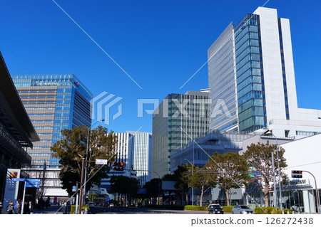 Yokohama Minato Mirai business district 126272438