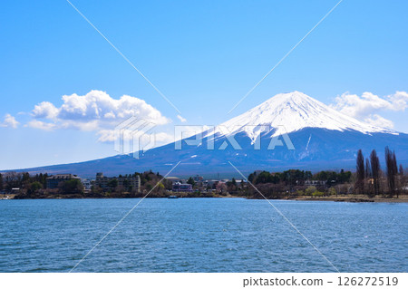 Mount Fuji from Lake Kawaguchi 126272519