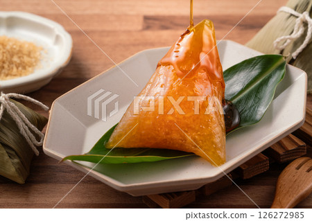 Zhangzi rice dumpling duanwu Taiwan Chimaki Dango Festival Zhangzi rice dumpling duanwu Taiwan Chimaki Dango Festival 126272985