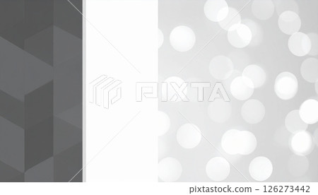 極簡主義背景，白色和灰色燈光重疊 126273442