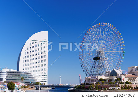 Yokohama Minato Mirai Canal Landscape Yokohama Minato Mirai Canal Landscape 126274068