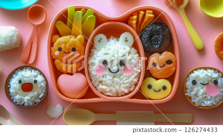 colorful candies and spices on wooden table colorful candies and spices on wooden table 126274433