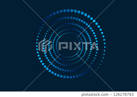 circle dot halftone round dotted frames. Design element for frame, logo, web pages, prints, posters, template. circle dot halftone round dotted frames. Design element for frame, logo, web pages, prints, posters, template. 126276783