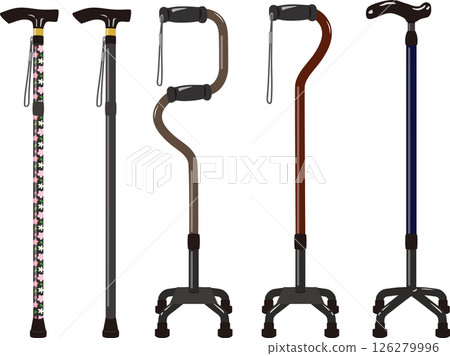 Various walking sticks set 126279996