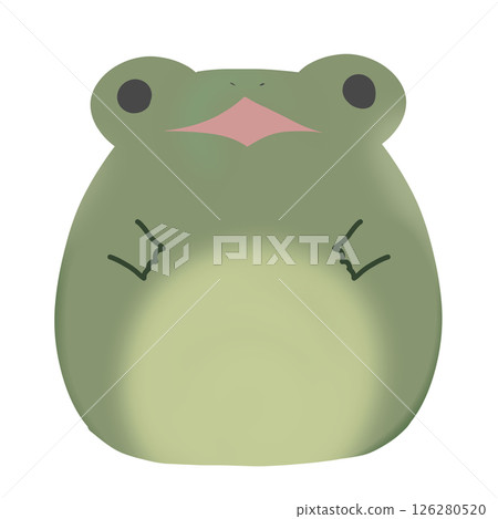 Round frog 126280520