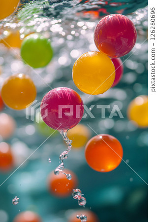 節日期間鏟球的 AI 圖像 126280696