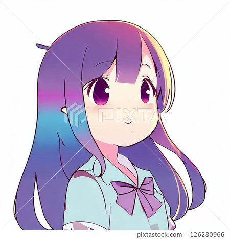 日本微笑動漫女人插圖!十幾歲、二十幾歲、三十幾歲、四十幾歲的酷酷的、漂亮的、可愛的女孩 日本微笑動漫女人插圖!十幾歲、二十幾歲、三十幾歲、四十幾歲的酷酷的、漂亮的、可愛的女孩 126280966