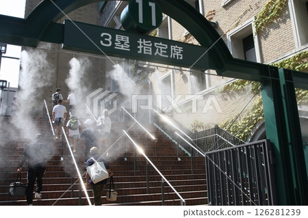 Koshien High School Baseball Tournament Viewing Gate 126281239