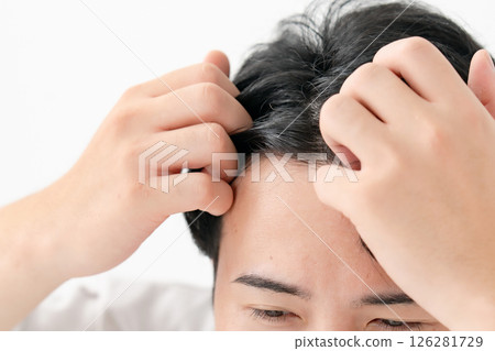 Men who care about hair Men who care about hair 126281729