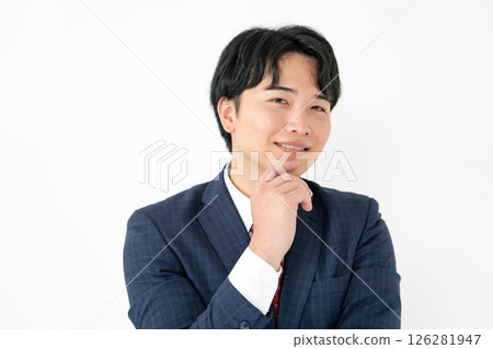 Businessman plotting Businessman plotting 126281947