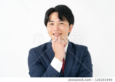 Businessman plotting Businessman plotting 126281949