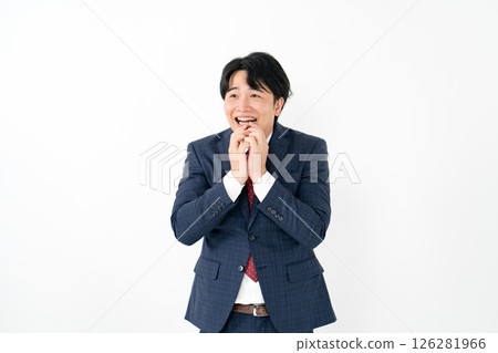 Businessman worried panic Businessman worried panic 126281966