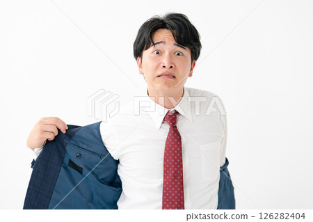 Businessman provocation Businessman provocation 126282404