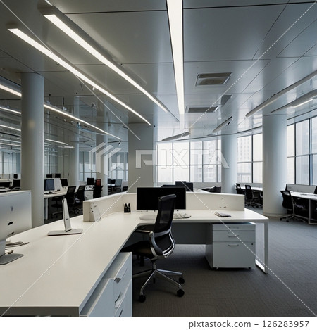 Office (modern, open) 126283957