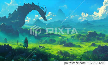 A world with giant monsters A world with giant monsters 126284200