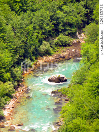 Experience the Natural Beauty of Tara River Canyon in Montenegro With Its Vibrant Blue Waters Experience the Natural Beauty of Tara River Canyon in Montenegro With Its Vibrant Blue Waters 126285738