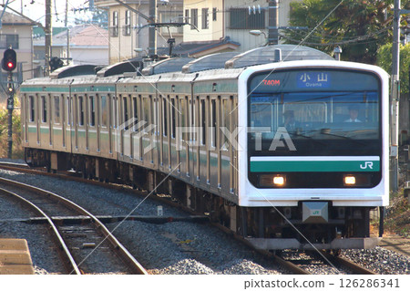 水戶線E501系列列車(5節車廂:大山⇔友部-水戶) 水戶線E501系列列車(5節車廂:大山⇔友部-水戶) 126286341