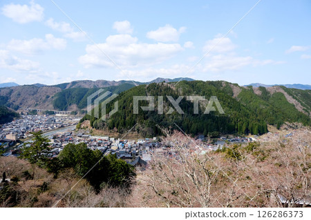 岐阜縣郡上市_郡上市八幡城西景2_2025年4月 126286373