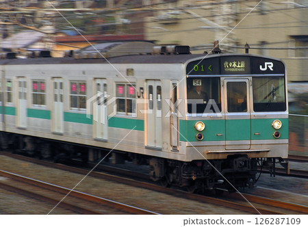 [JL] Joban Local Line 203 Series Train (Direct to Tokyo Metro Chiyoda Line) 126287109