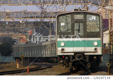 [JL] Joban Local Line 207 Series Train (Direct to Tokyo Metro Chiyoda Line) 126287139
