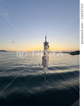 Fishing with a popper Fishing with a popper 126287325