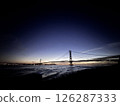 Akashi Kaikyo Bridge seen from the Awaji Island side 126287333