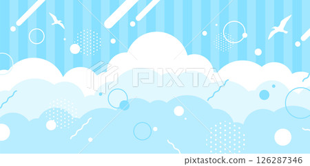 夏日流行插畫 126287346