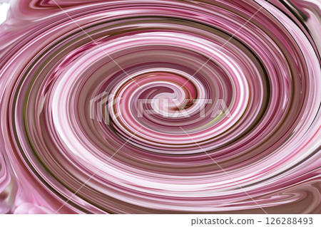 Abstract pink and brown swirl pattern design with artistic textured style 126288493