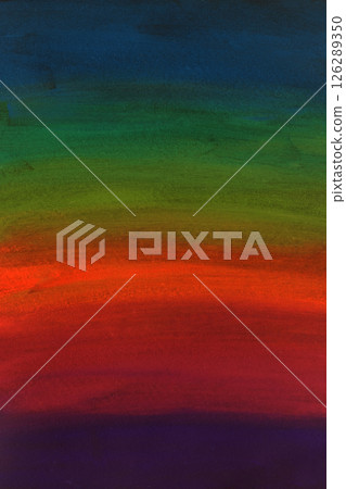 Vibrant gradient of flowing colors transitioning across the spectrum softly 126289350