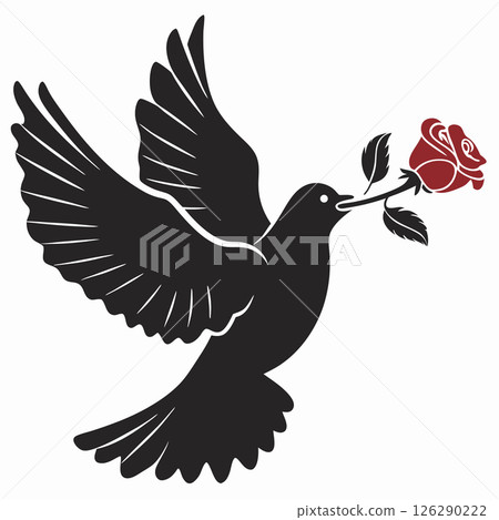 Creative Graphic Design Silhouette Vector Art for Websites, Branding, and Digital Projects 126290222