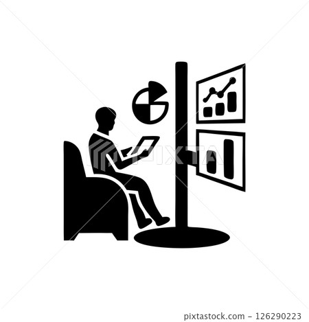 Creative Graphic Design Silhouette Vector Art for Websites, Branding, and Digital Projects 126290223