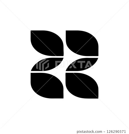 Minimal Graphic Design Silhouette Vector Art for Web, Print, and Creative Branding Projects 126290371