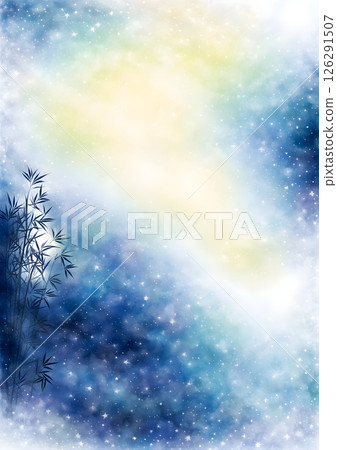 繁星點點的夜空背景素材 繁星點點的夜空背景素材 126291507