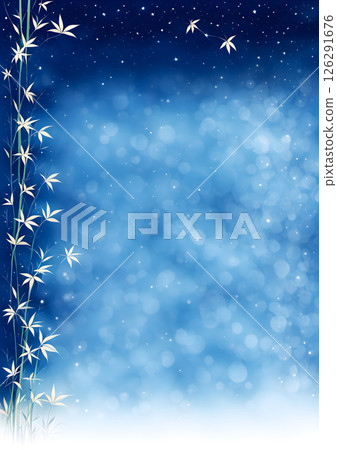 繁星點點的夜空背景素材 126291676