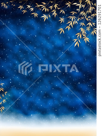 繁星點點的夜空背景素材 繁星點點的夜空背景素材 126291701