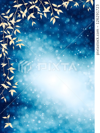 繁星點點的夜空背景素材 126291723