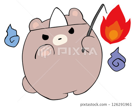 一隻偽裝成鬼的熊 一隻偽裝成鬼的熊 126291961