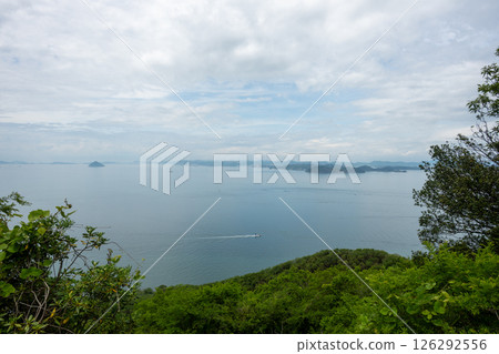 日本香川縣女木島風景非常美麗 日本香川縣女木島風景非常美麗 126292556