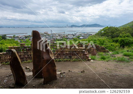 日本香川縣女木島風景非常美麗 日本香川縣女木島風景非常美麗 126292559