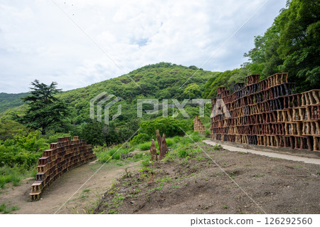 日本香川縣女木島風景非常美麗 日本香川縣女木島風景非常美麗 126292560