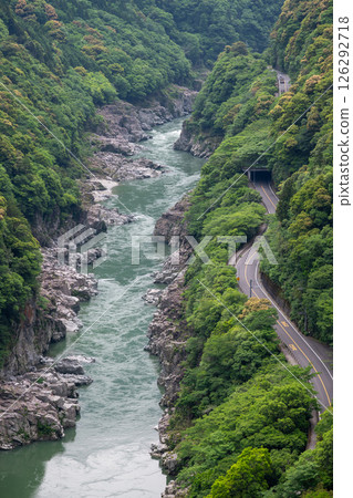 A very beautiful landscape of Iya Valley in Tokushima Prefecture, Japan A very beautiful landscape of Iya Valley in Tokushima Prefecture, Japan 126292718
