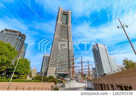 神奈川縣橫濱市港未來城市景觀橫濱地標塔 神奈川縣橫濱市港未來城市景觀橫濱地標塔 126293330