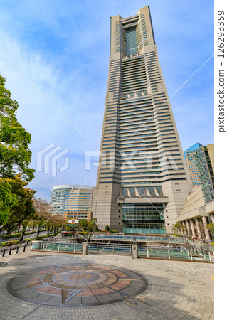 神奈川縣橫濱市港未來城市景觀橫濱地標塔 126293359