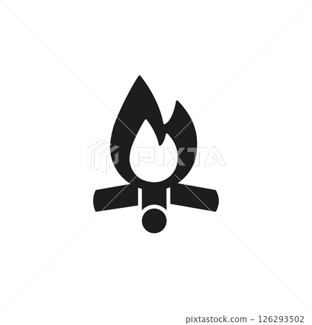 Campfire Icon 126293502