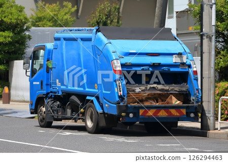 Garbage truck (garbage truck) 126294463