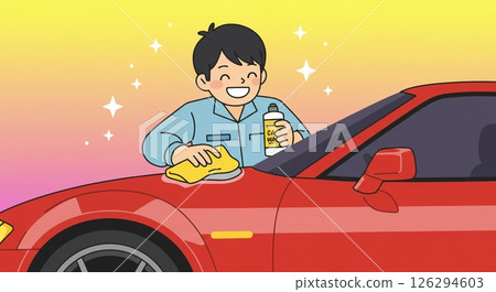 為你的車增添光彩:男士打蠟 為你的車增添光彩:男士打蠟 126294603