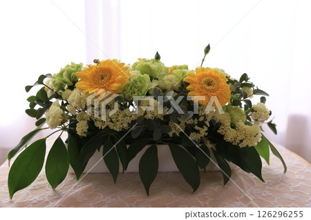 Three gerbera arrangement Three gerbera arrangement 126296255