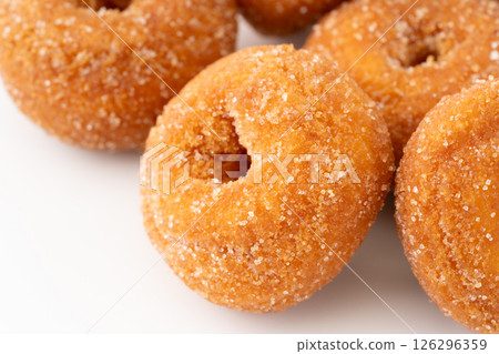 Close-up of delicious looking mini donuts 126296359